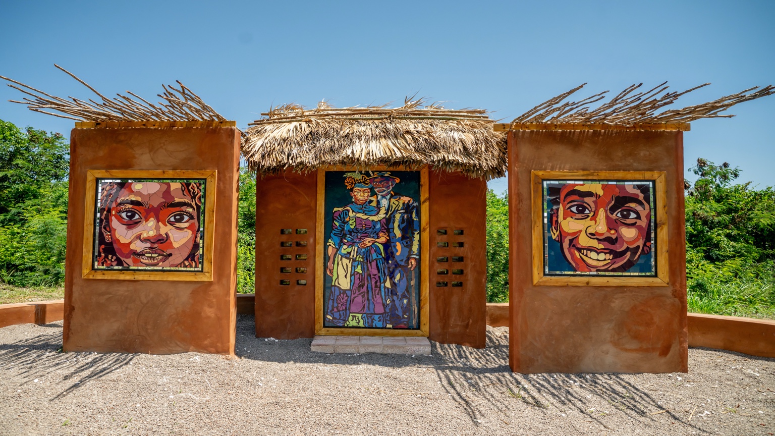 Whispers of Ancestral Wisdom installation in St. Elizabeth, Jamaica